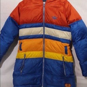 Vintage Adidas Carlos Gruber down puffy coat